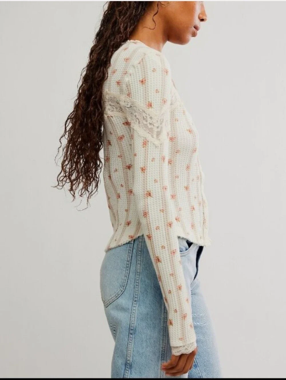 NWT Free People Let's Party Printed Cardigan.  Medium